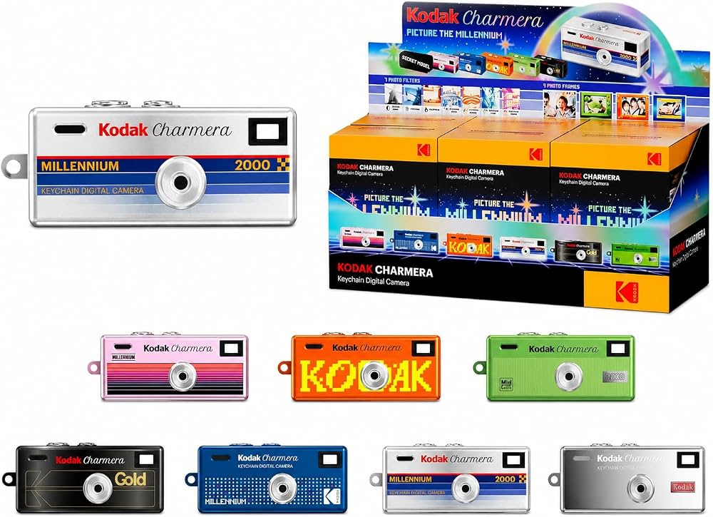 Kodak Charmera Keychain Digital Camera Blind Box | Millennium Edition