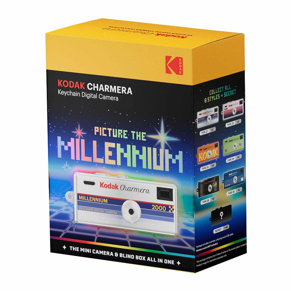 Kodak Charmera Keychain Digital Camera Blind Box | Millennium Edition